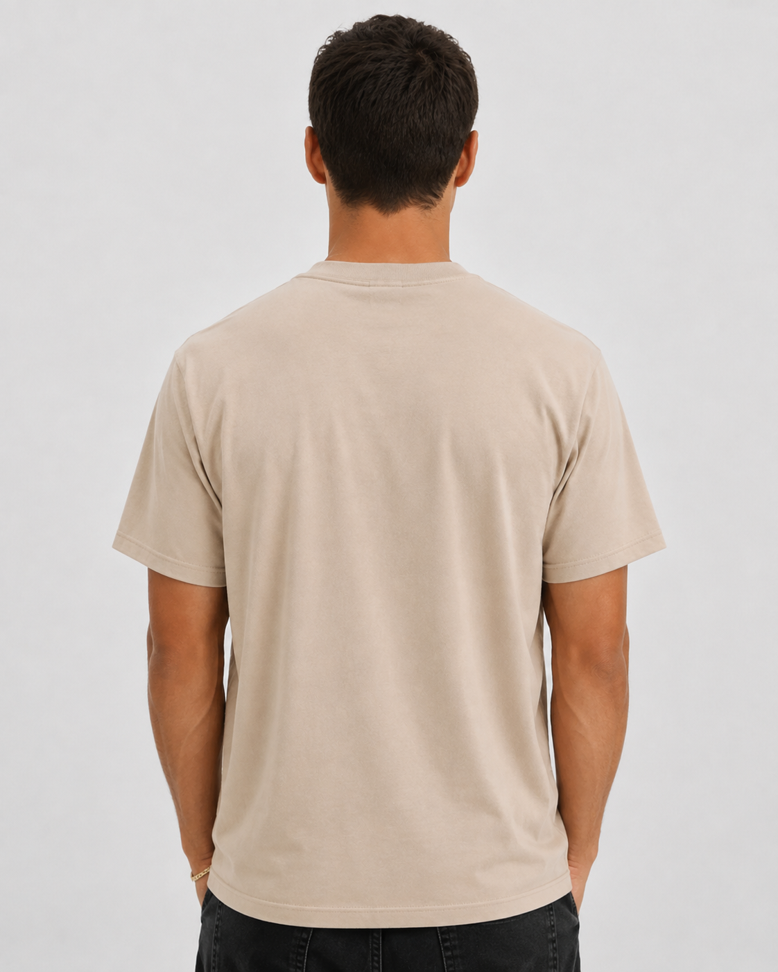 Beige Regular Fit T-Shirt