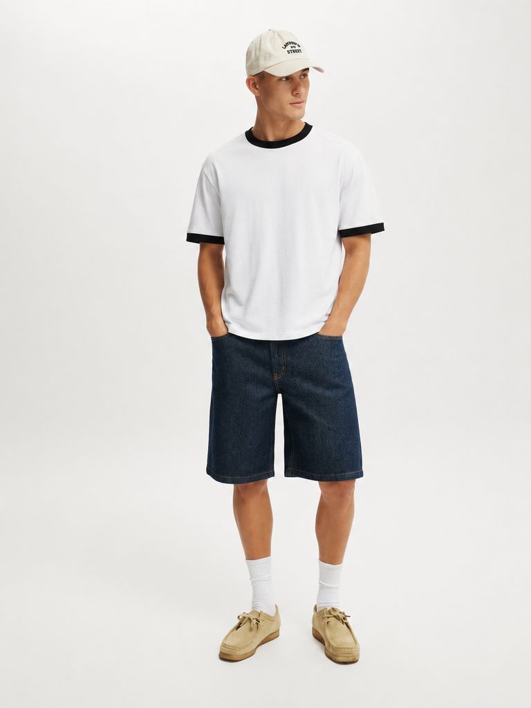 Boxy Ringer T-Shirt