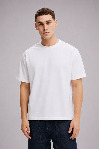 White Regular Fit T-Shirt