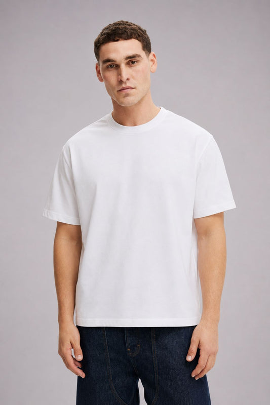 White Regular Fit T-Shirt