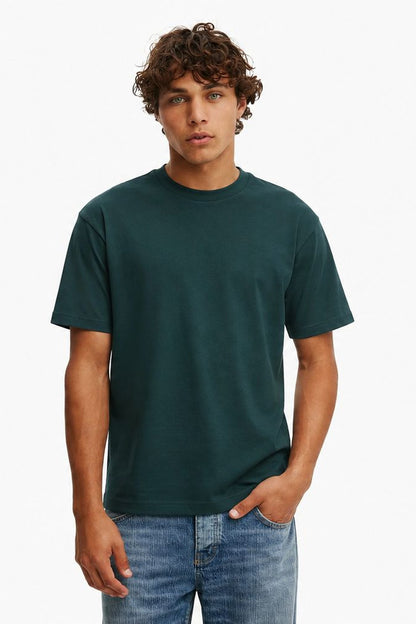 Dark Green Regular Fit T-Shirt